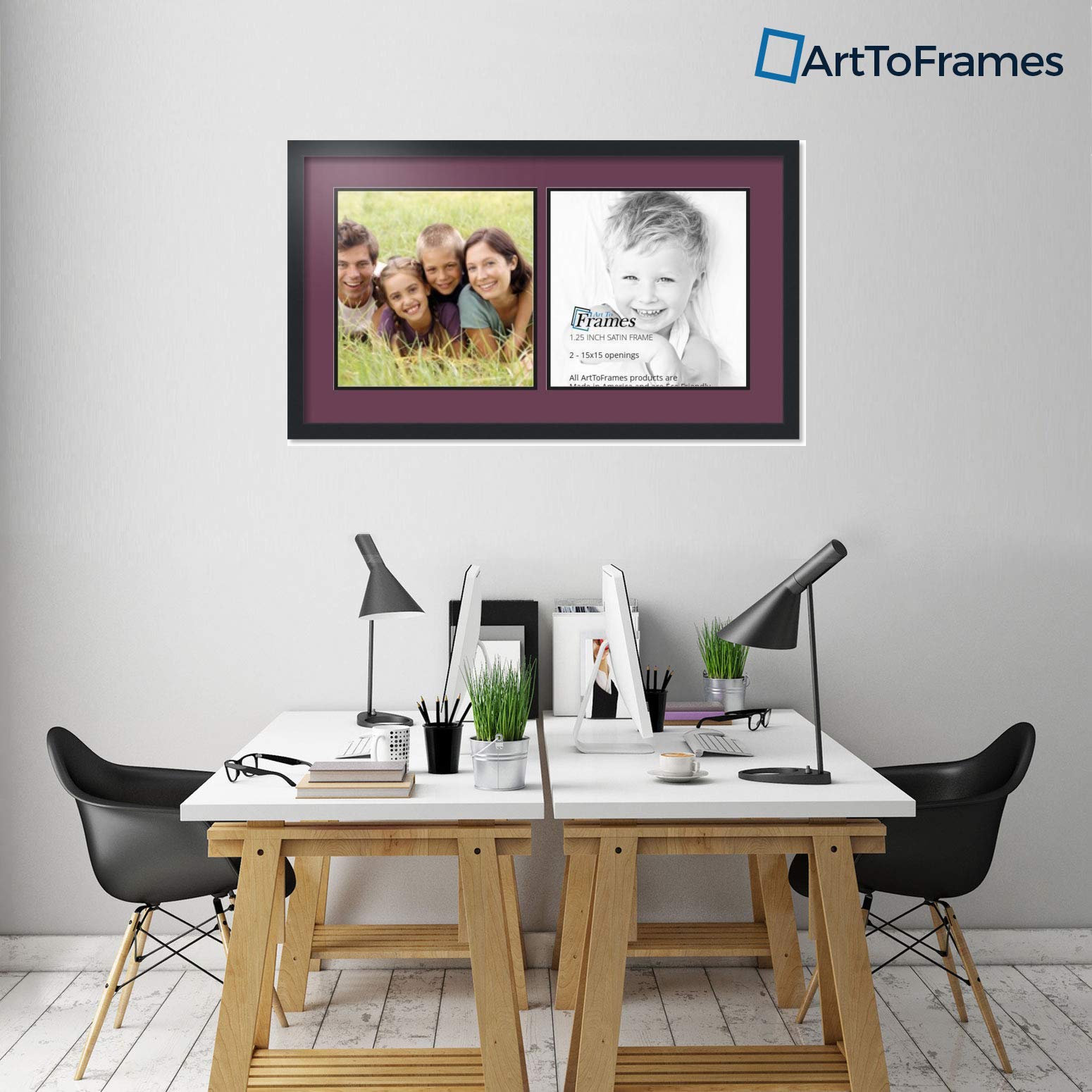 Amazon.co.jp: ArtToFrames Alphabet写真画像フレームwith 2 – 5 x 5